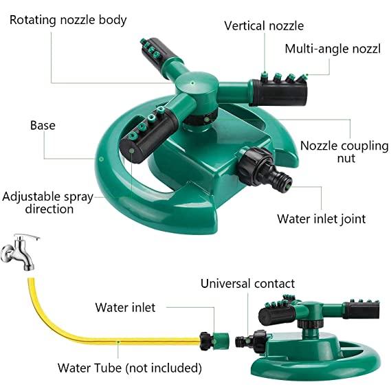 360° Rotating Faucet Sprayer Head – Water Saving & Easy Cleaning Attachment